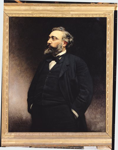 Leon Gambetta by Leon Joseph Florentin Bonnat